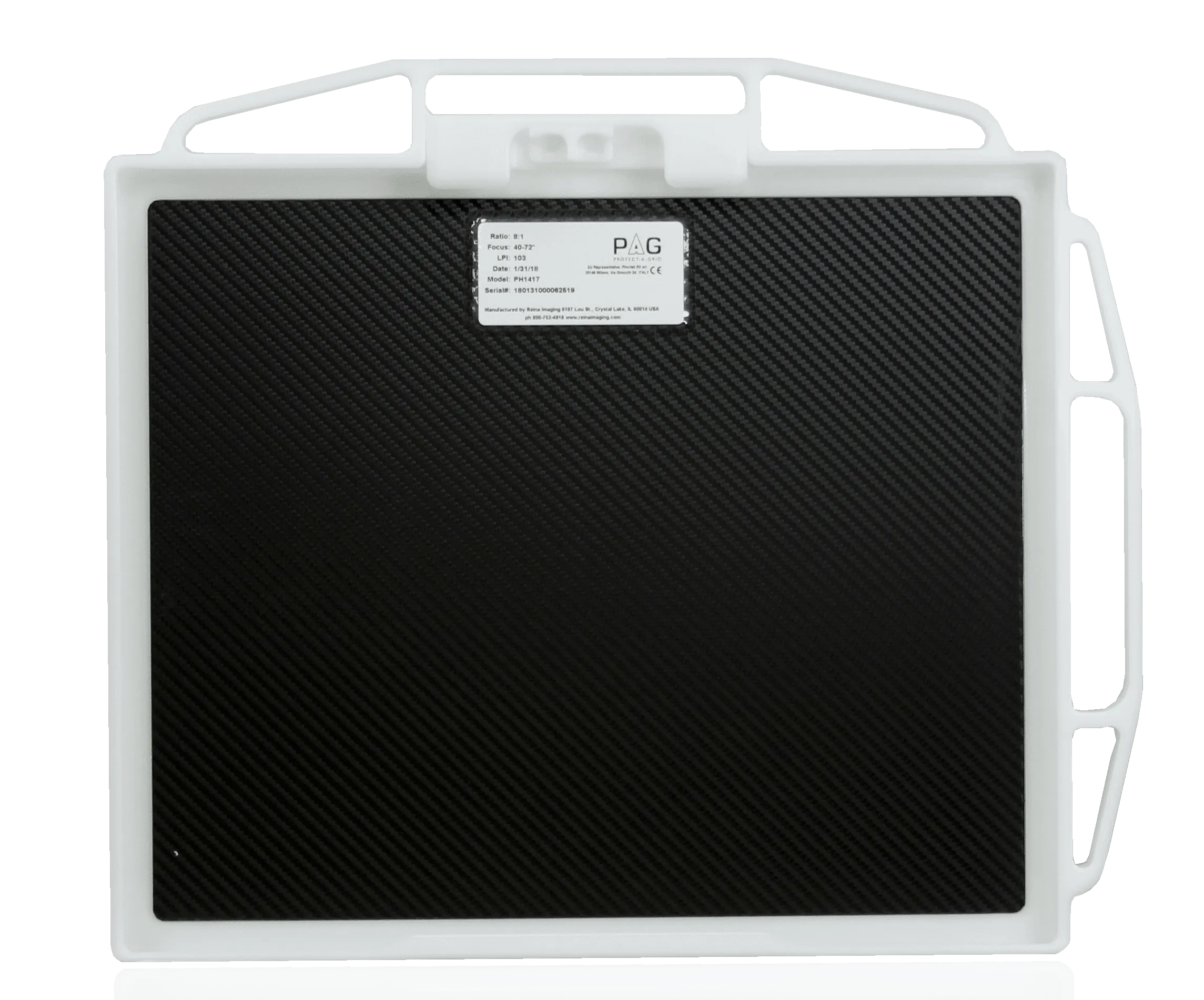 14x17in Dual Handle Mobile DR Panel Holder