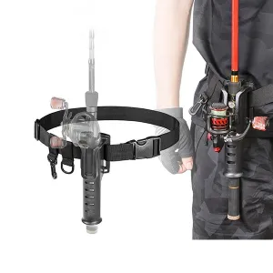 Adjustable Fishing Rod Holder Belt