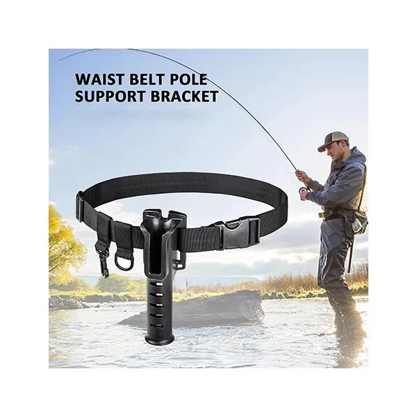 Adjustable Fishing Rod Holder Belt