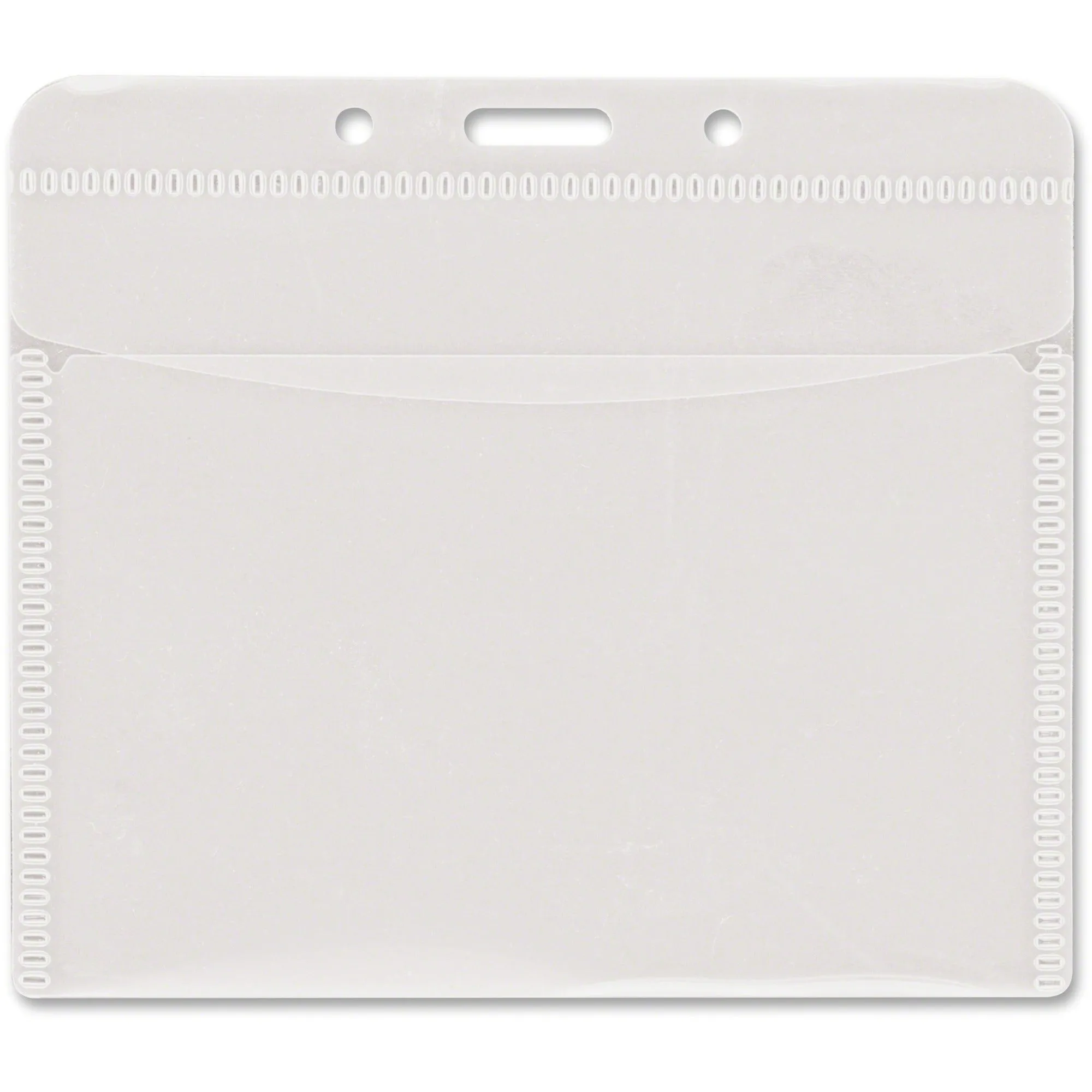 Advantus PVC-Free Horizontal Badge Holder
