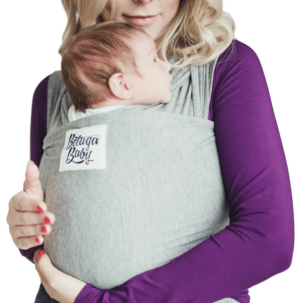 Beluga Baby The Beluga Wrap (The McKenzie - Charcoal Grey Heather)