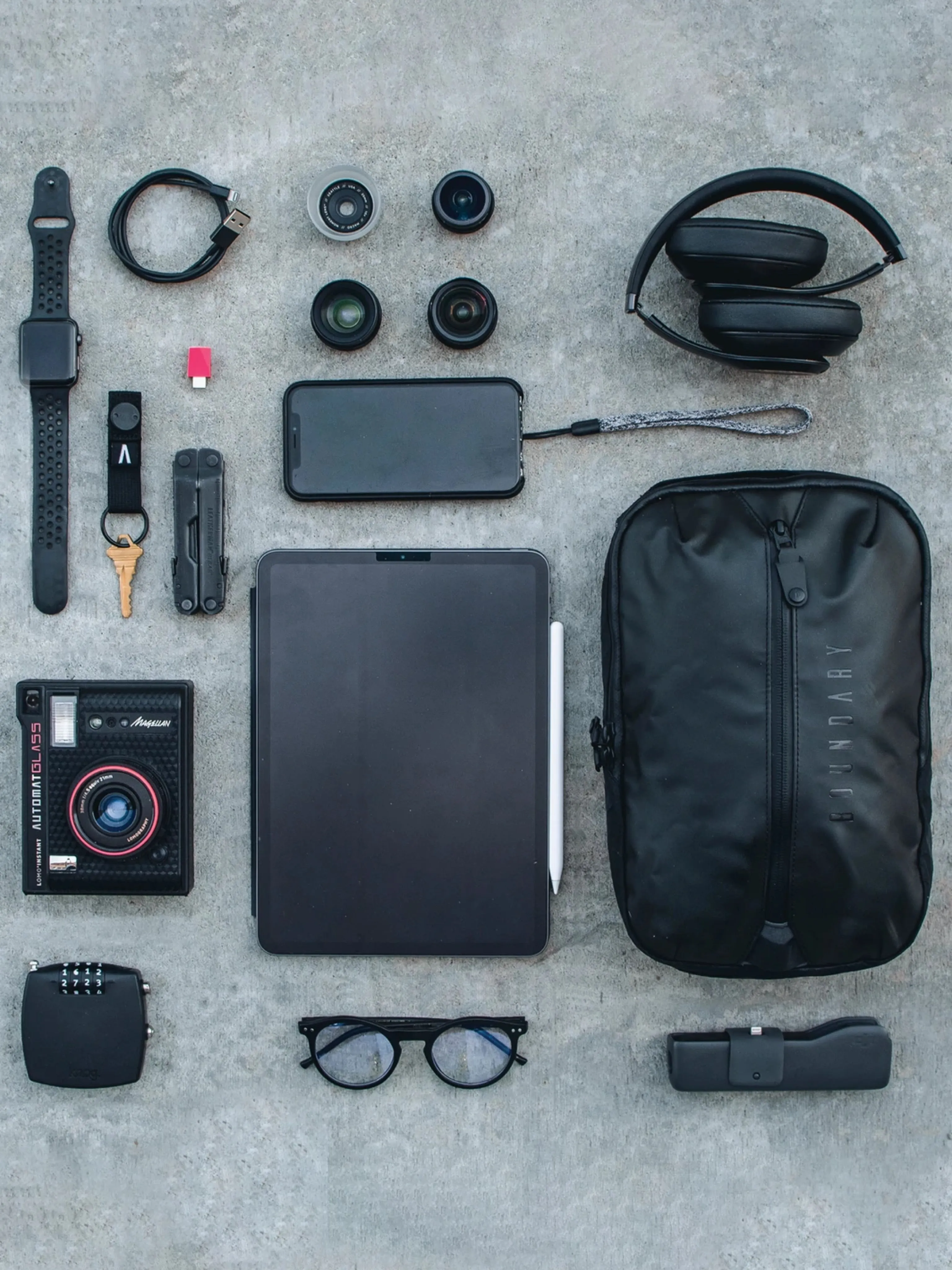 Boundary Supply Aux Compartment X-Pac Jet Black