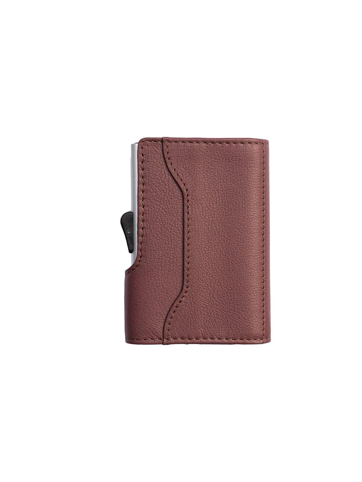 C-Secure Italian Leather RFID Wallet Bordo