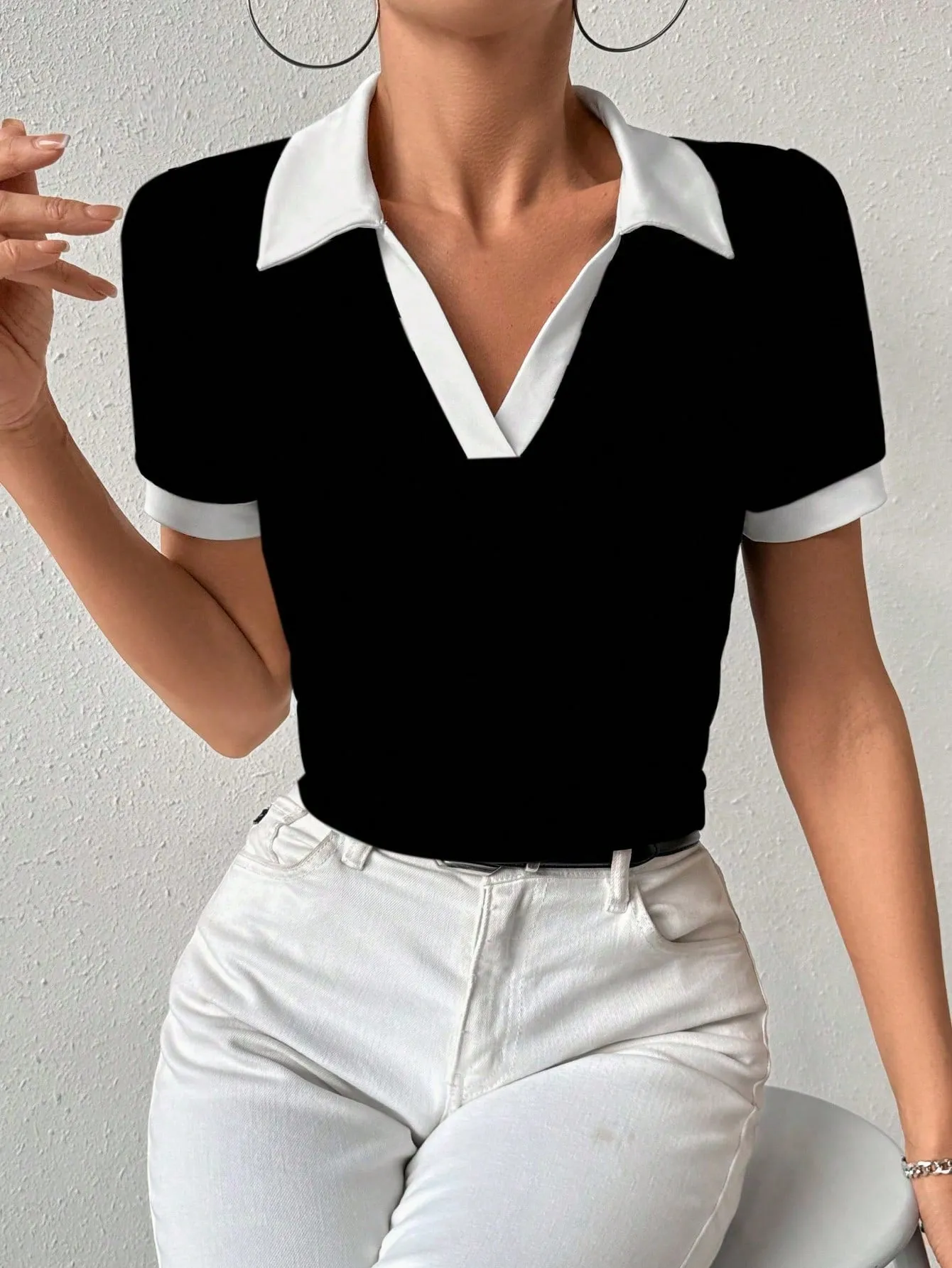 Camiseta Casual de Verano para Mujeres - Cherry Vibes