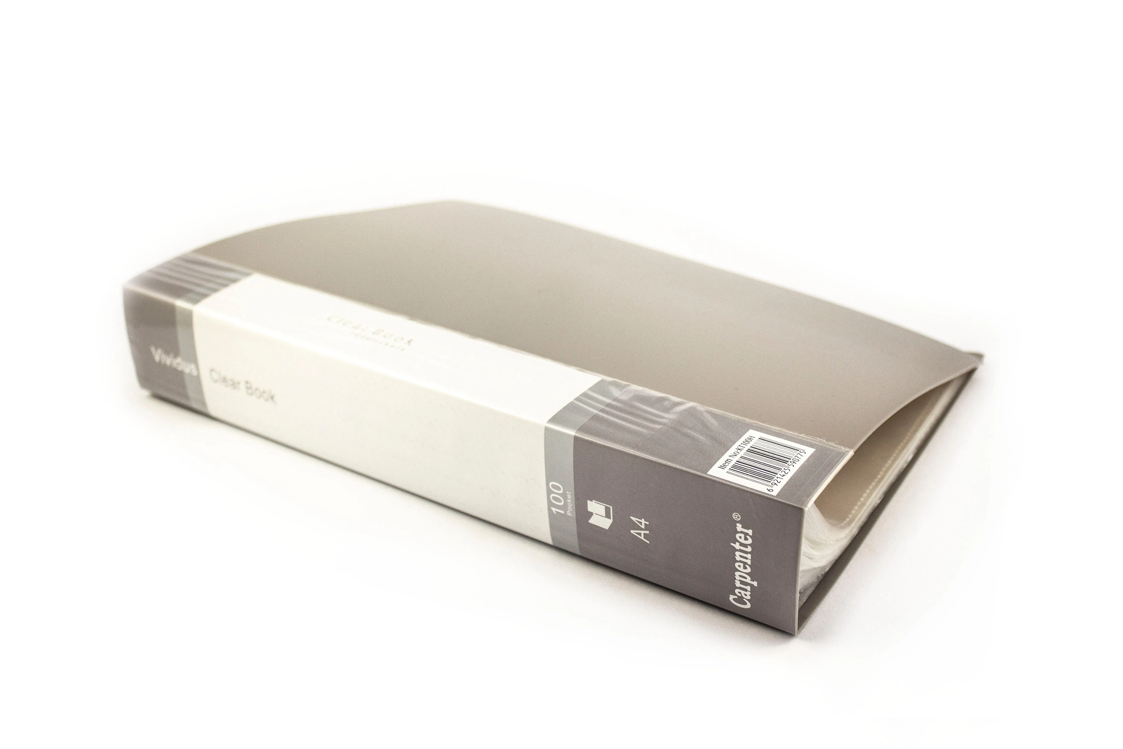 Carpenter Clear Book 100Pockets KT100H A4
