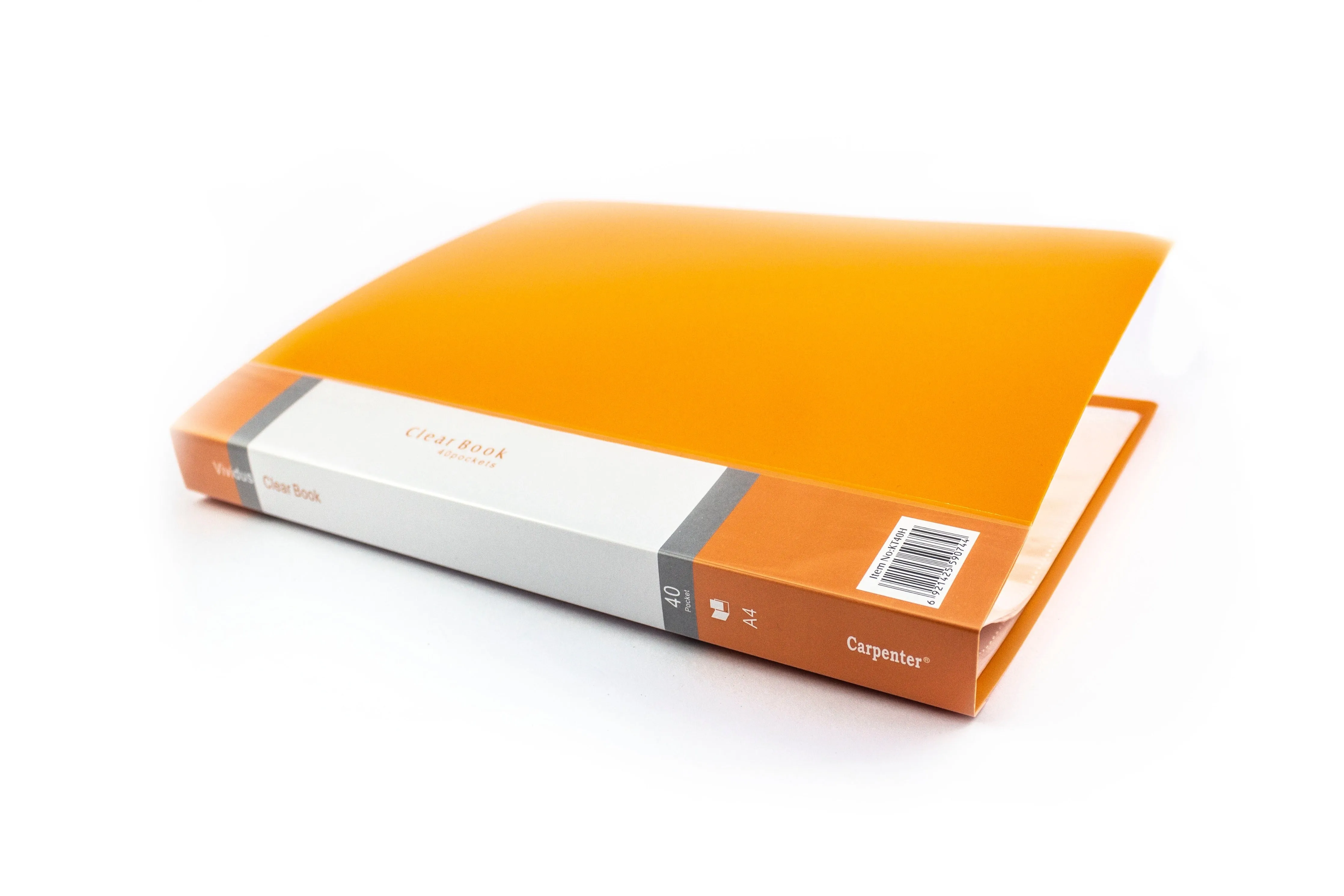 Carpenter Clear Book 40Pockets KT40H A4