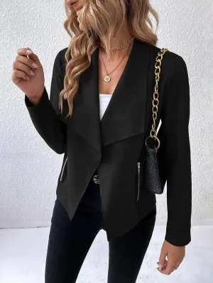 Cherry Vibes: Chaqueta Elegante para Mujer en