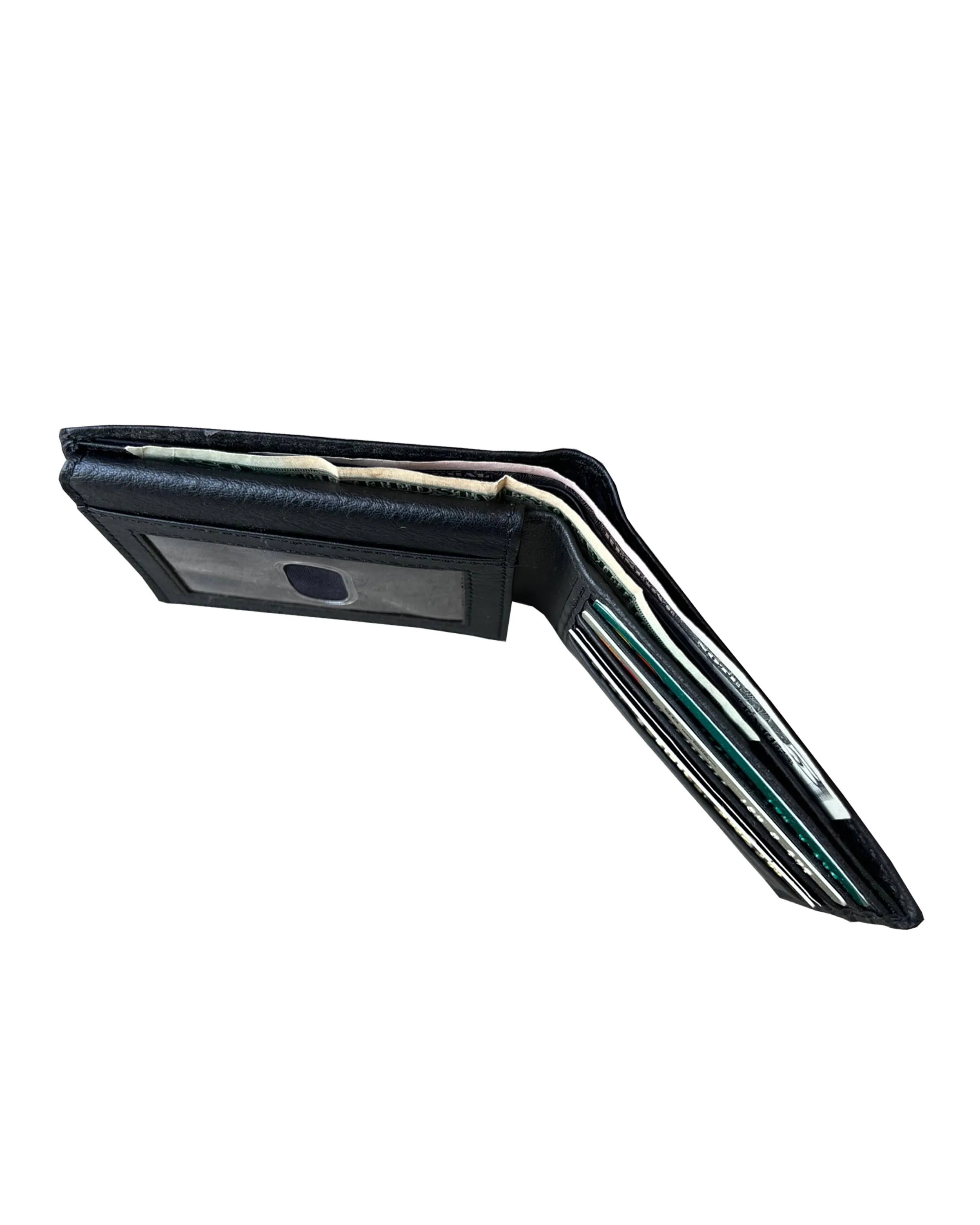 Cowhide Bi-Fold Wallet /Stuffology Boutique