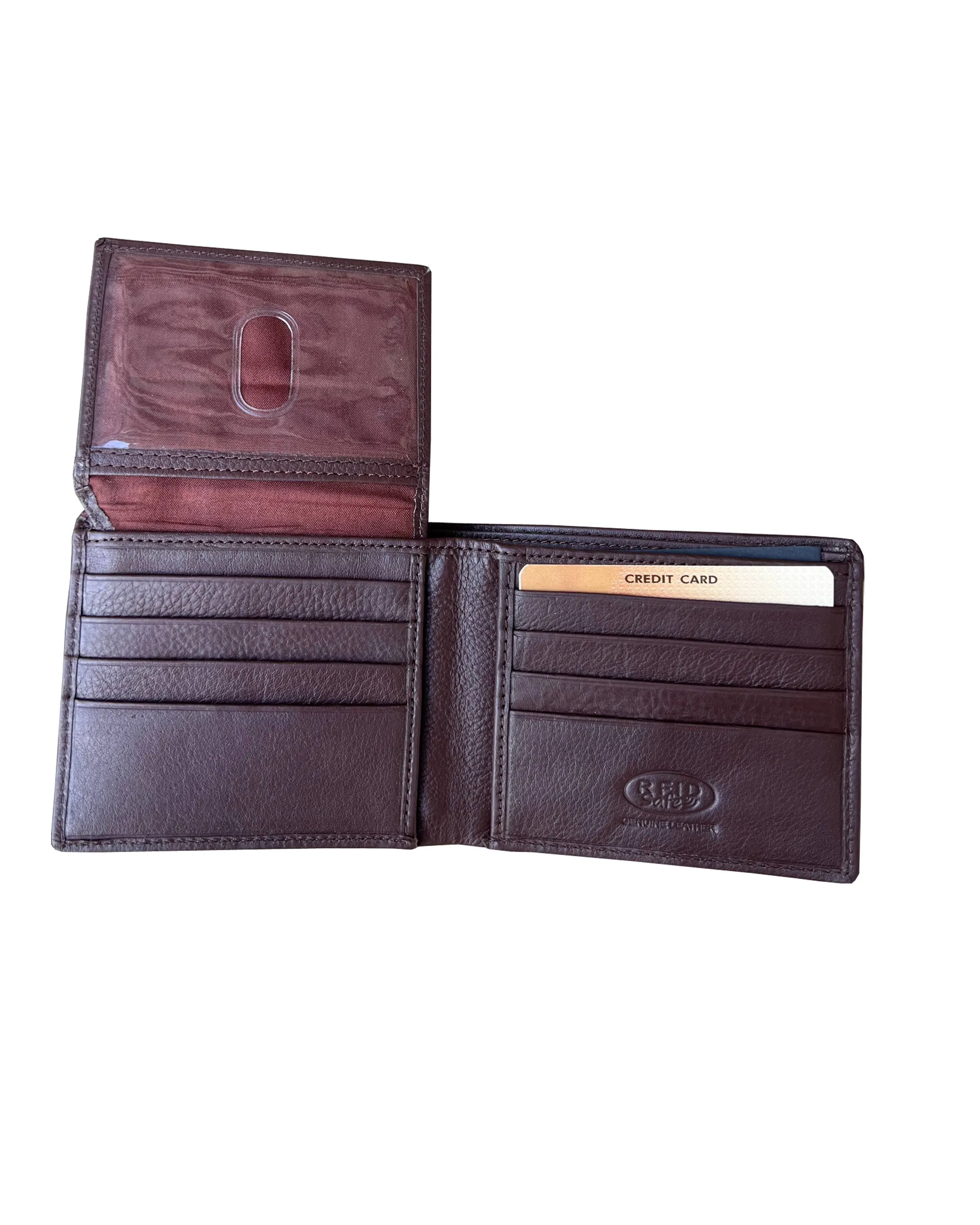 Cowhide Bi-Fold Wallet /Stuffology Boutique