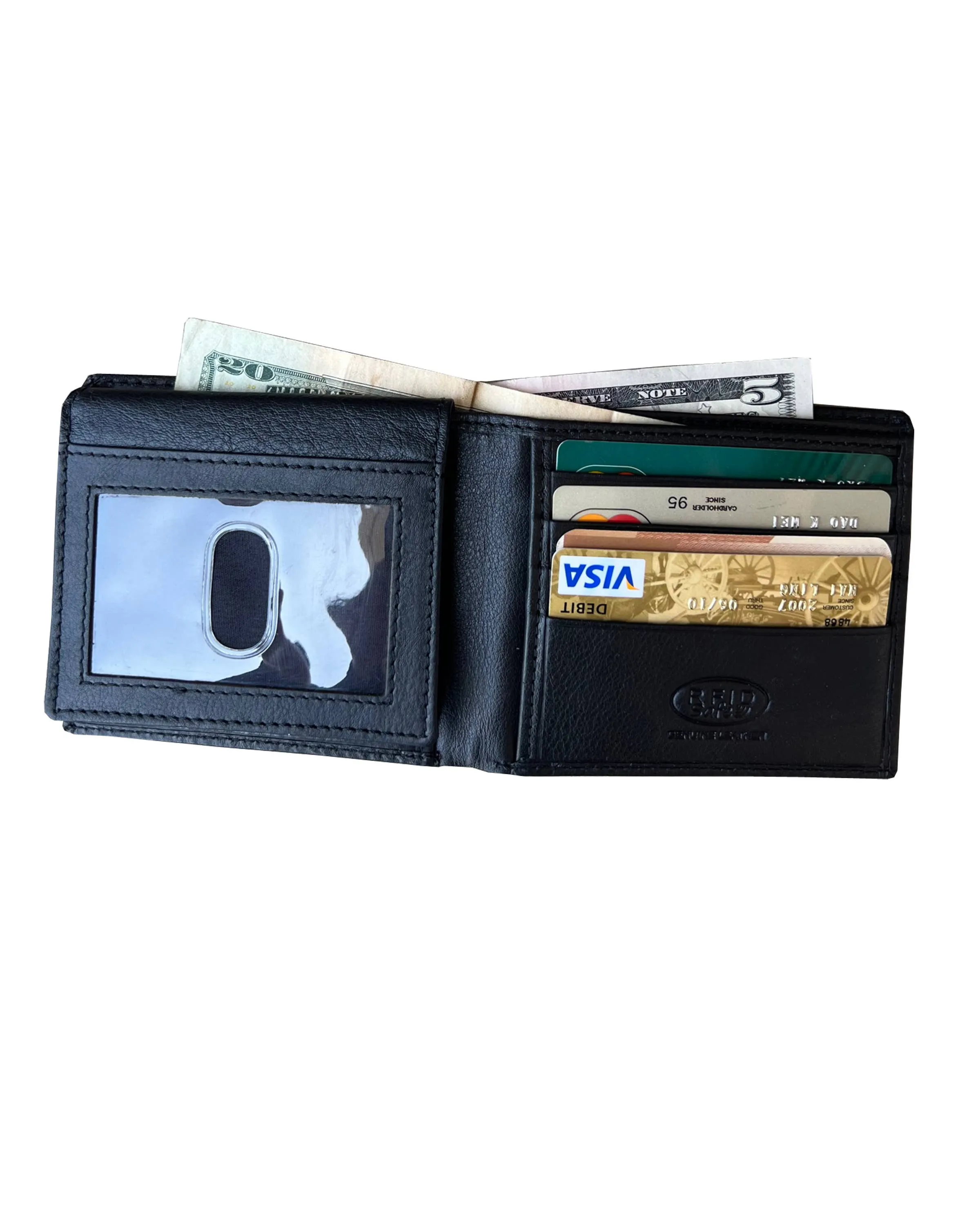 Cowhide Bi-Fold Wallet /Stuffology Boutique