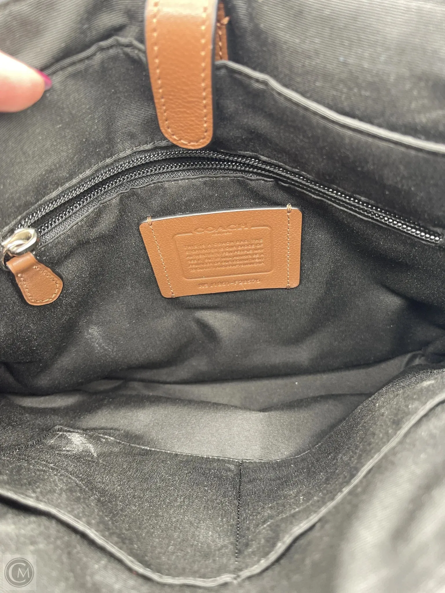 Crossbody Designer By Coach, Size: Medium