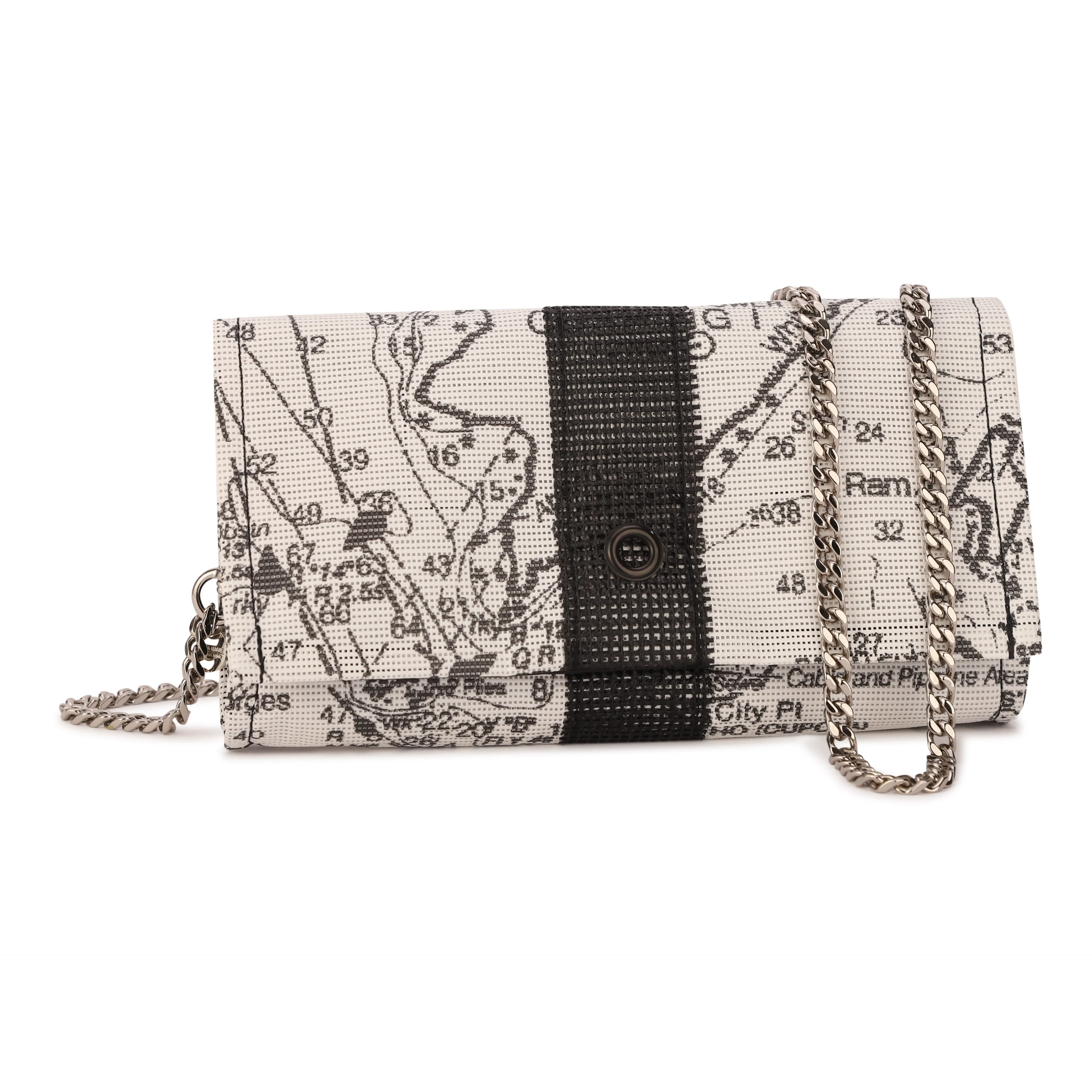 Crossbody in Black Portland Chart
