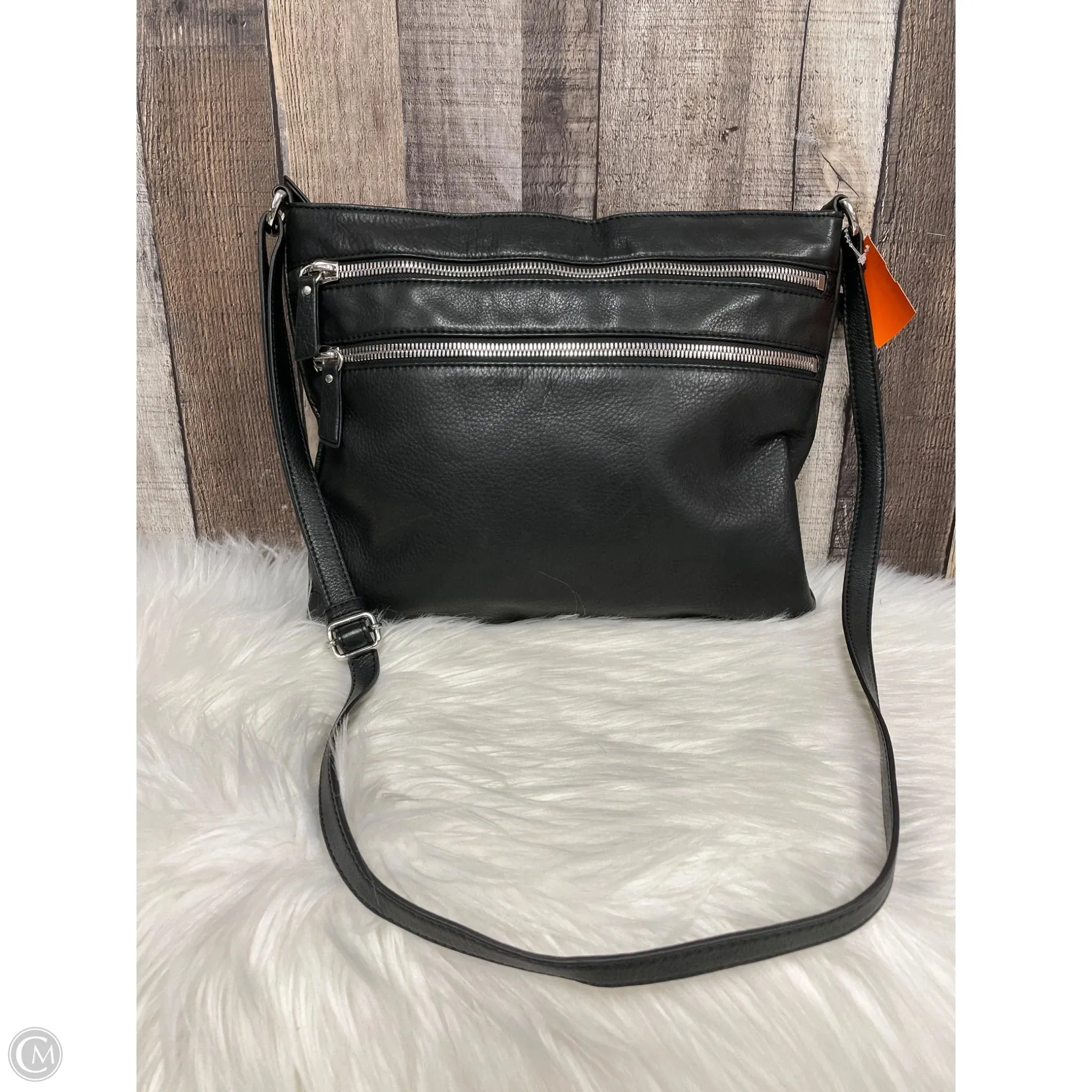 Crossbody Leather By Margot, Size: Large