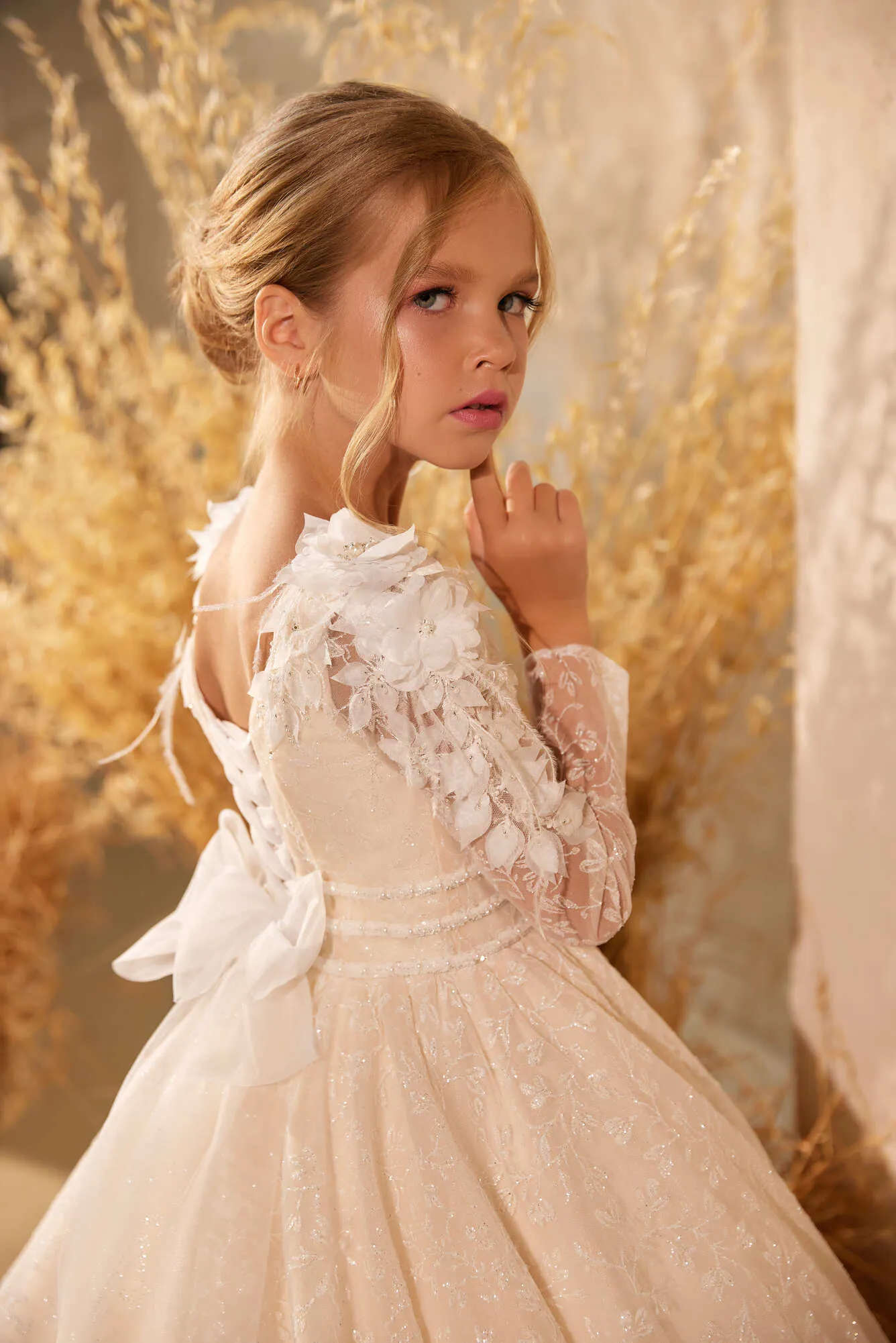 Destiny Girl Dress with Long Sleeves