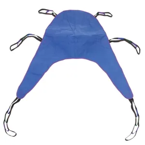 Divided Leg Patient Lift Sling with Headrest, Large - 1 Each