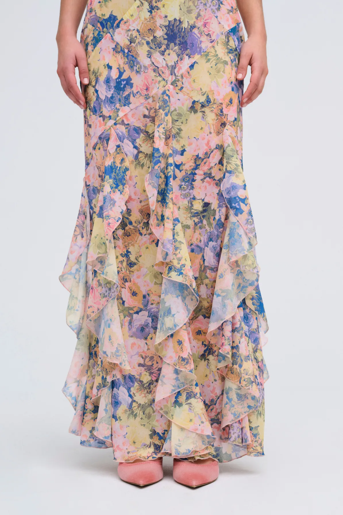 Elea Maxi Dress by For Love and Lemons - RENTAL
