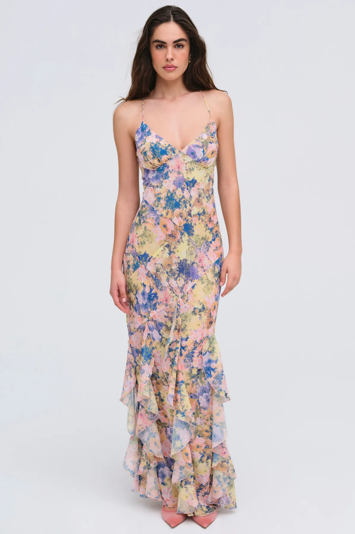 Elea Maxi Dress by For Love and Lemons - RENTAL