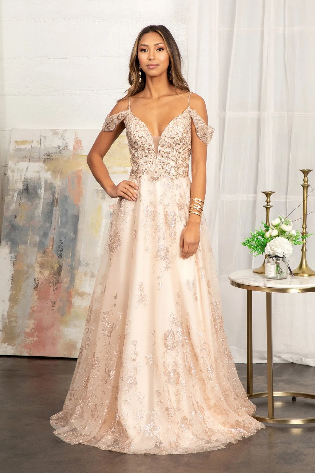 Elizabeth K Evening Dress GL3070