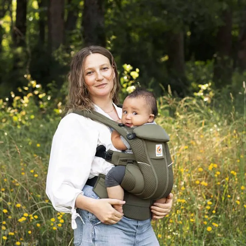ERGOBABY Omni Breeze Baby Carrier - Olive Green