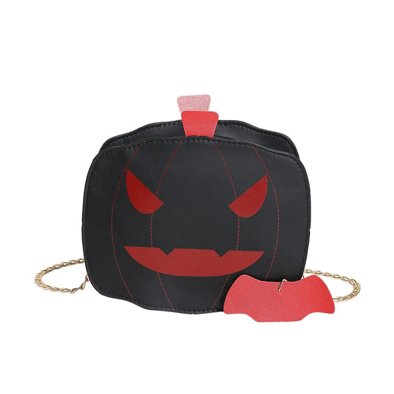 Halloween Cartoon Pumpkin Shoulder Bag