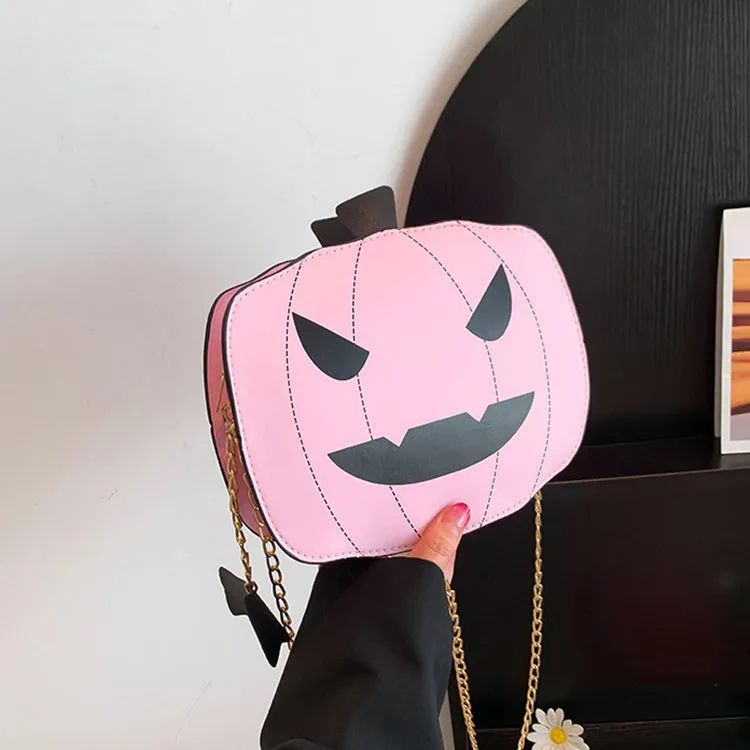 Halloween Cartoon Pumpkin Shoulder Bag