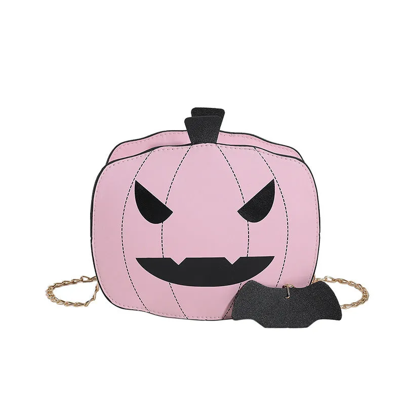 Halloween Cartoon Pumpkin Shoulder Bag