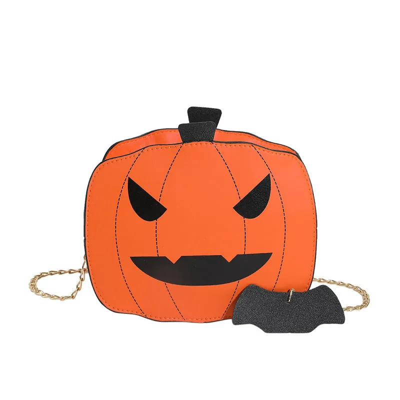 Halloween Cartoon Pumpkin Shoulder Bag