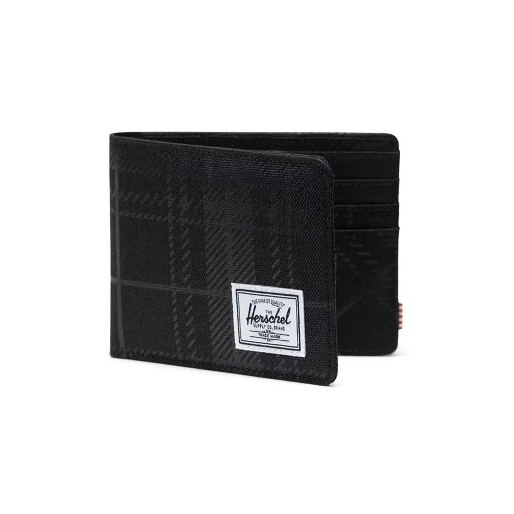 HERSCHEL ROY WALLET - PLAID EMBOSSED