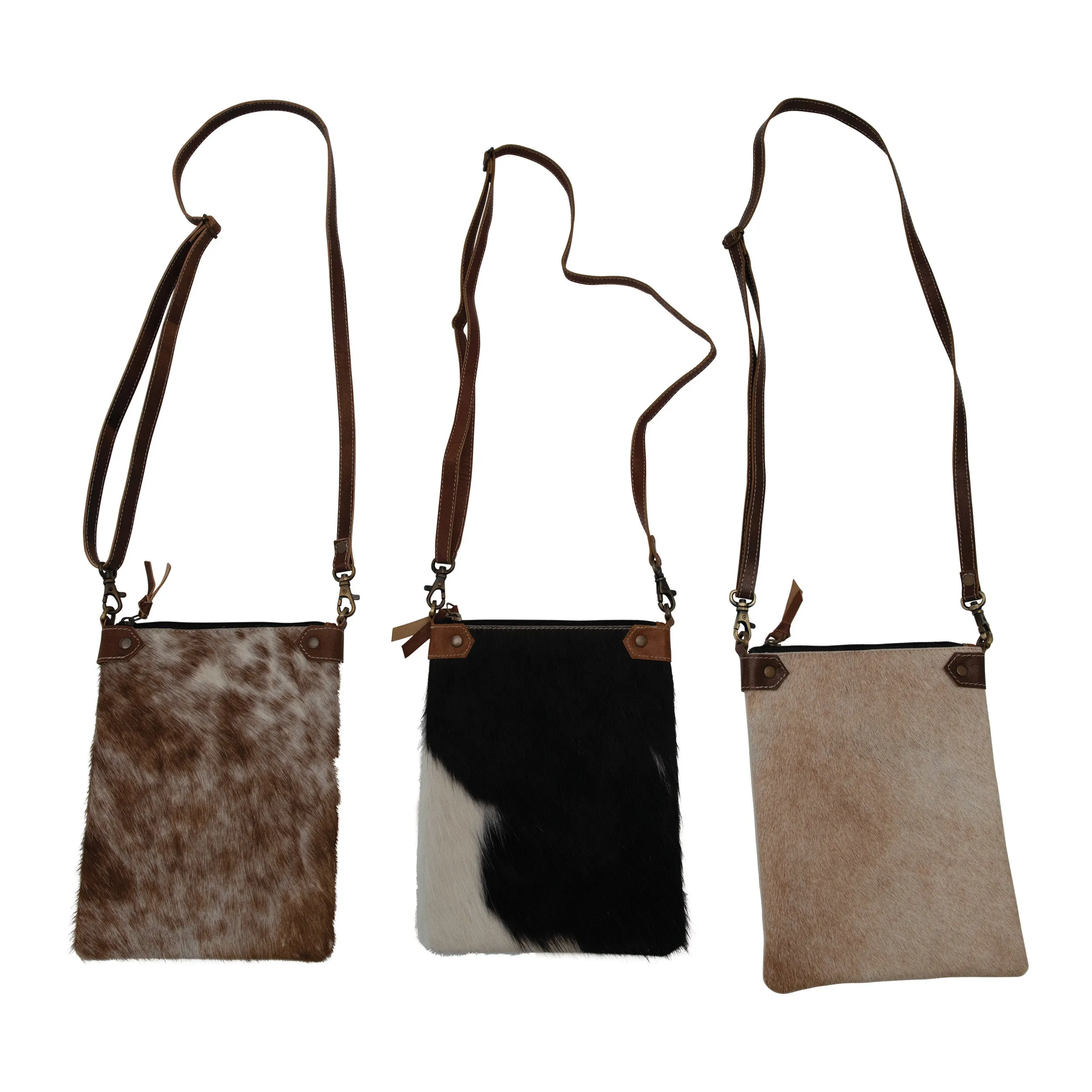 Hide Crossbody Bag, multiple styles