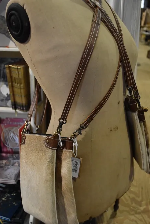 Hide Crossbody Bag, multiple styles
