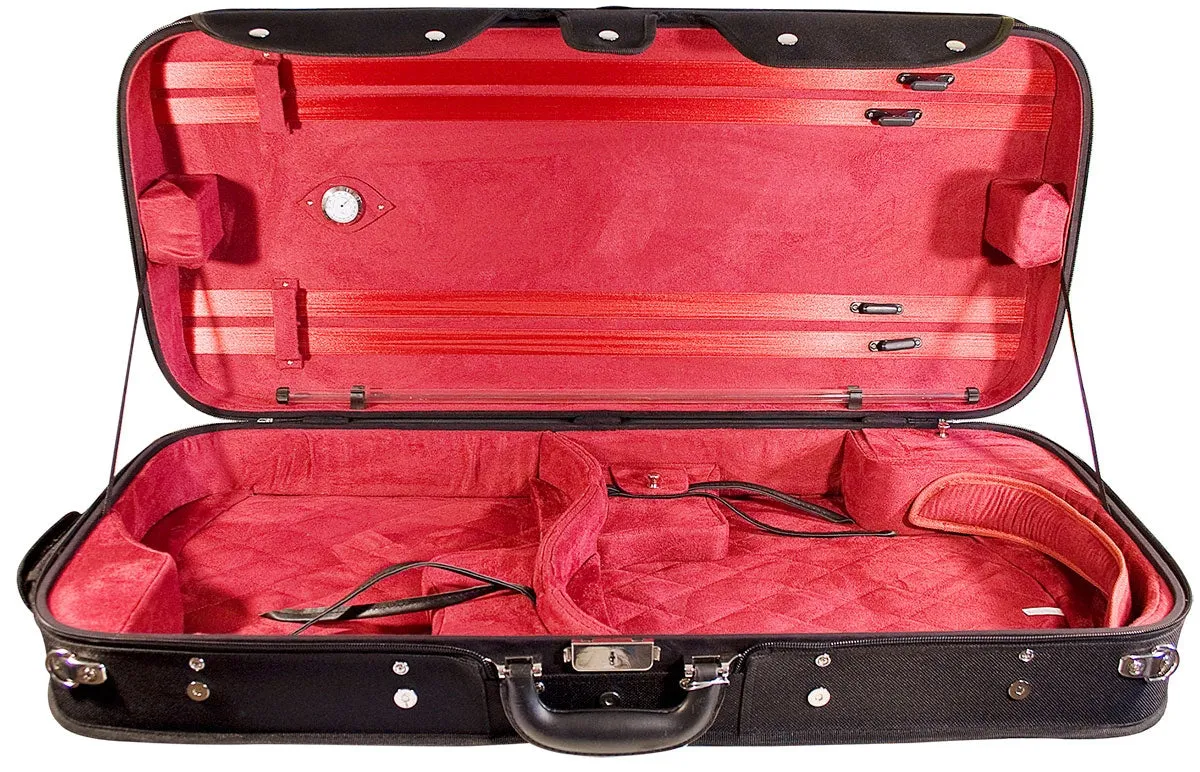 Hidersine DVV100 Violin Viola Double Case