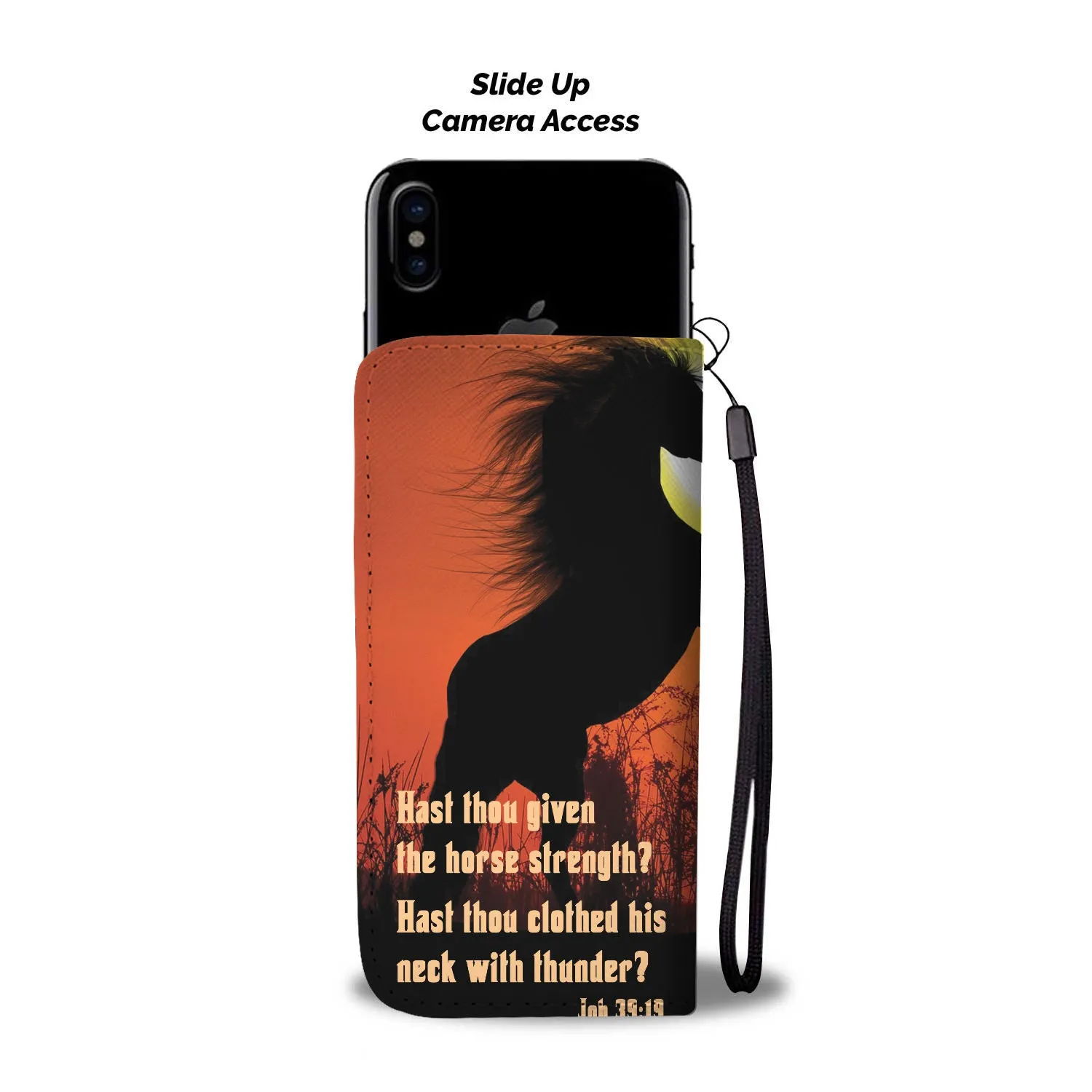 Horse Custom Wallet Case