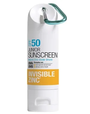 Invisible Zinc Junior 2Hr Water Resistant Spf50 60g