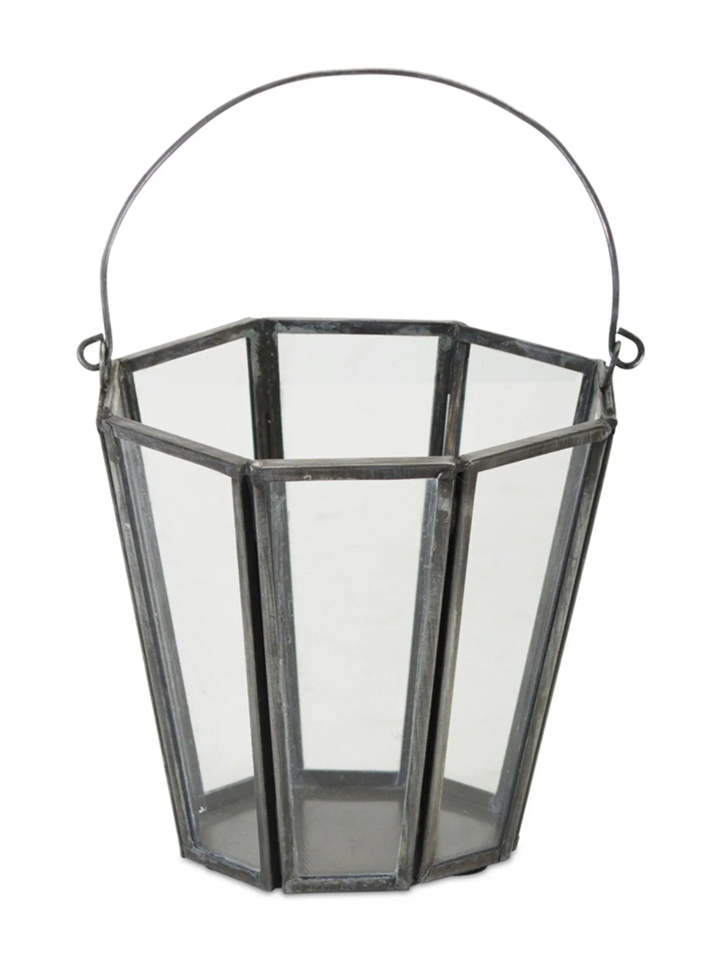 Iron Candle Holder Bucket with Handle (Set of 4)