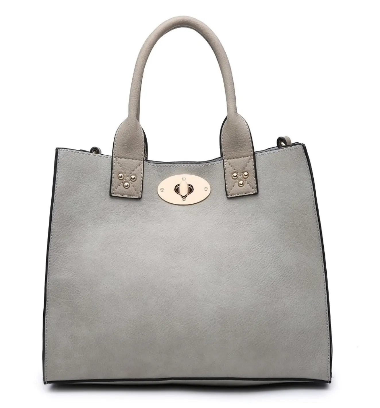 Jill 2 in 1 Conceal Carry Satchel - Light Grey