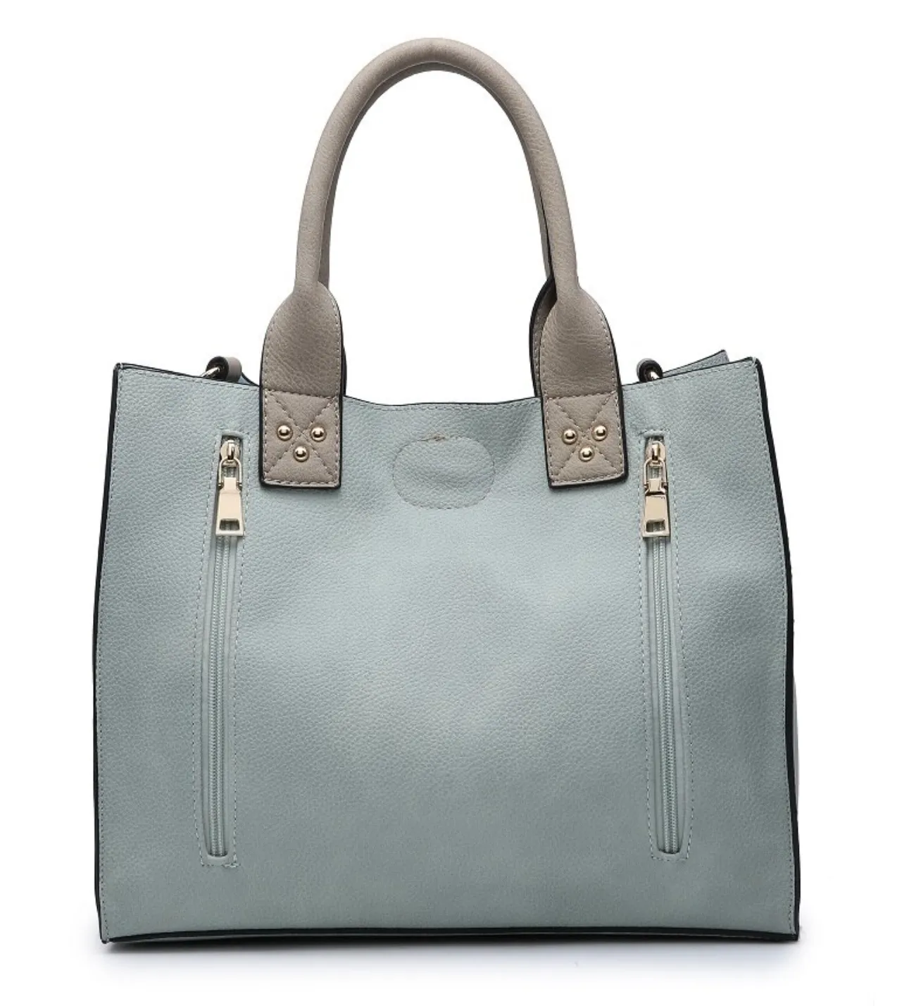 Jill 2 in 1 Conceal Carry Satchel - Light Grey