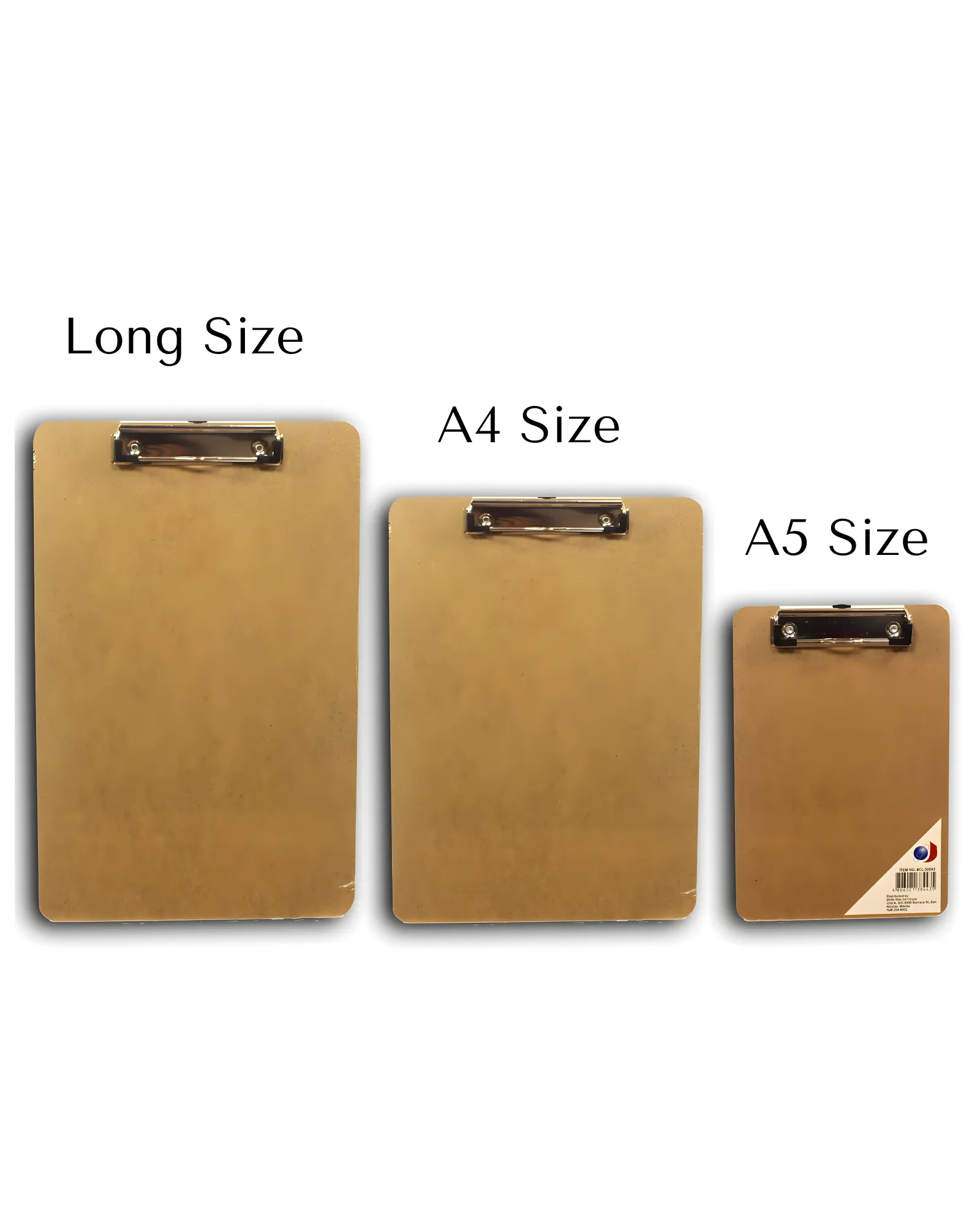 Joy Wooden Clipboard CL302 Long | 12pcs