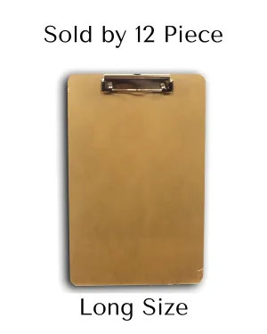 Joy Wooden Clipboard CL302 Long | 12pcs