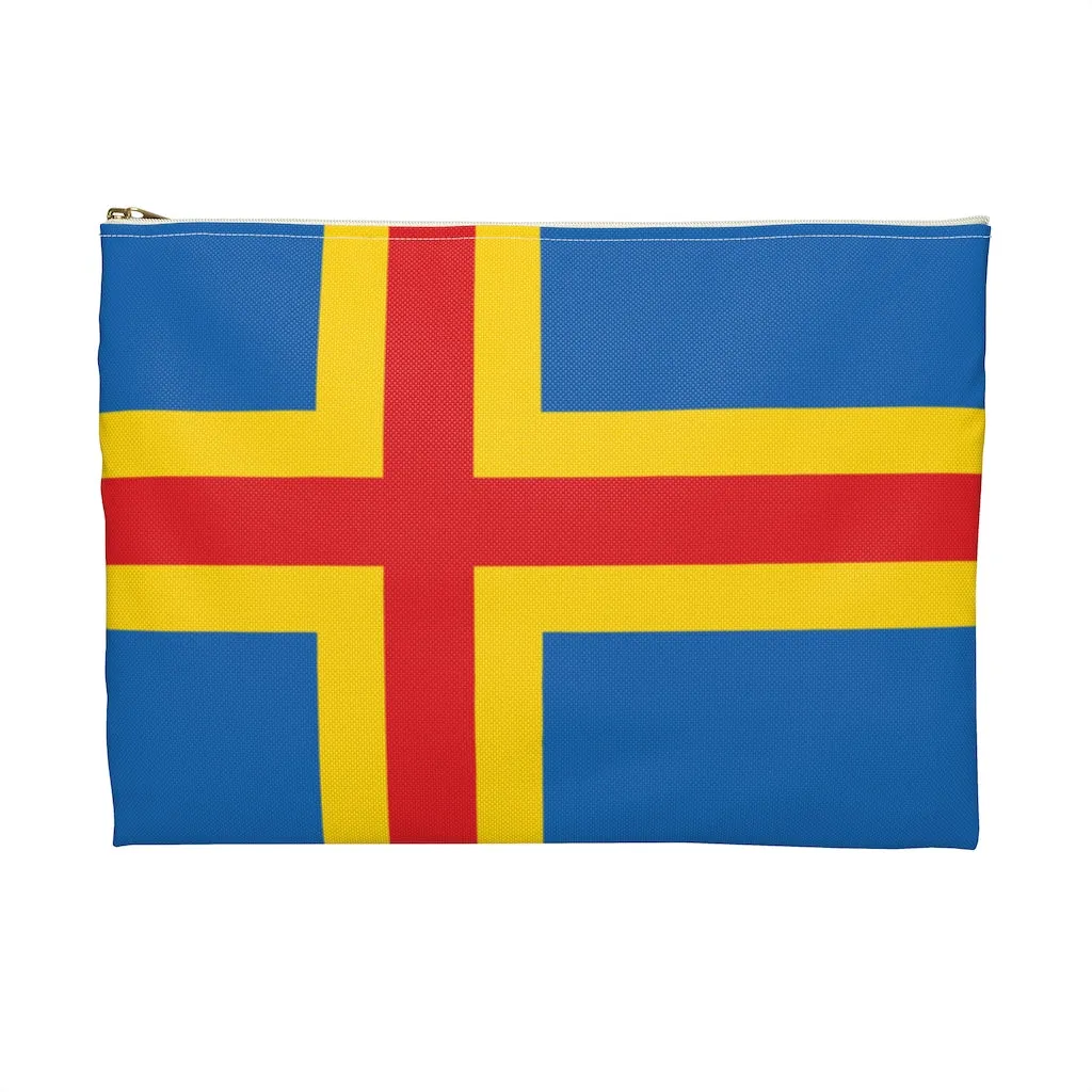 Åland Flag Accessory Pouch