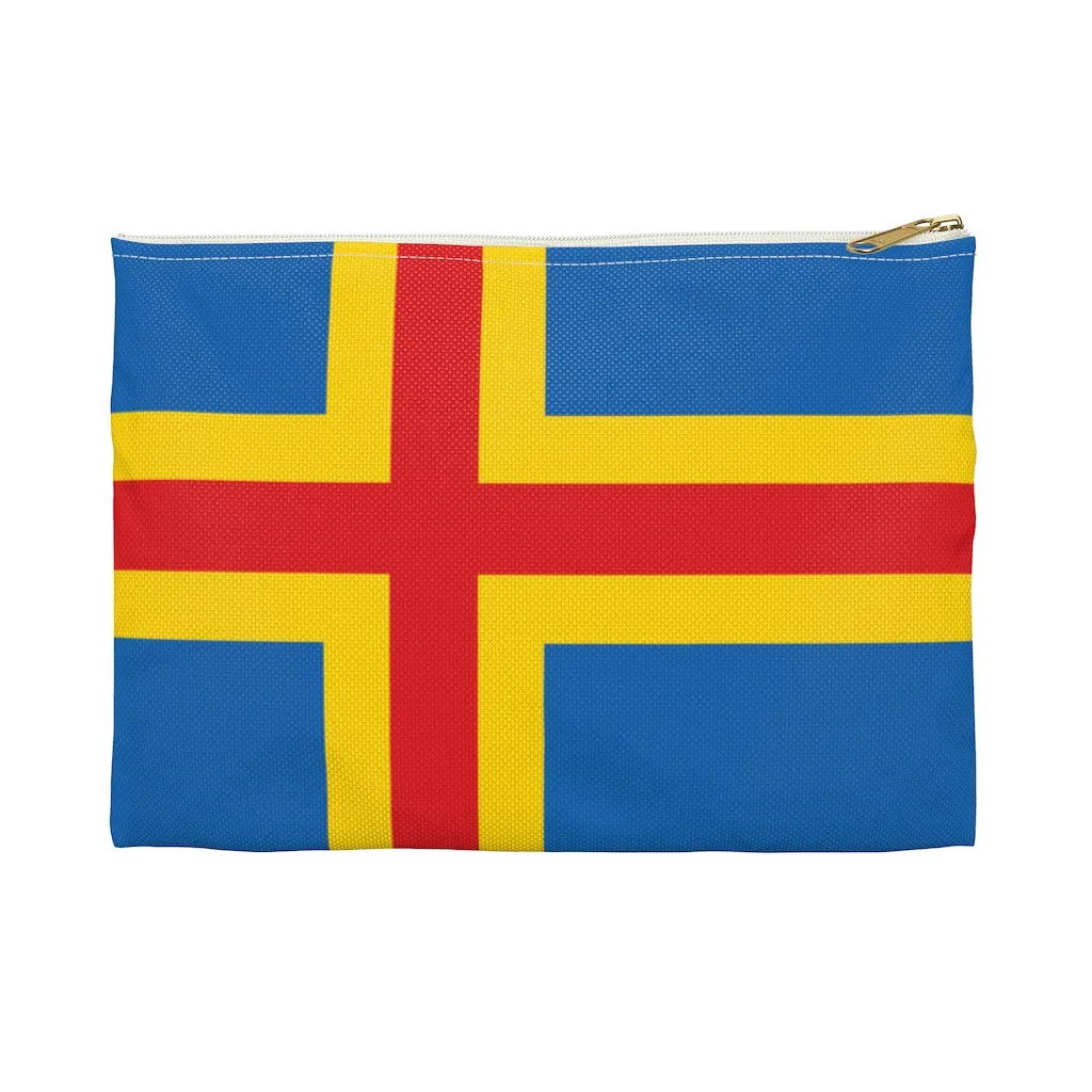 Åland Flag Accessory Pouch