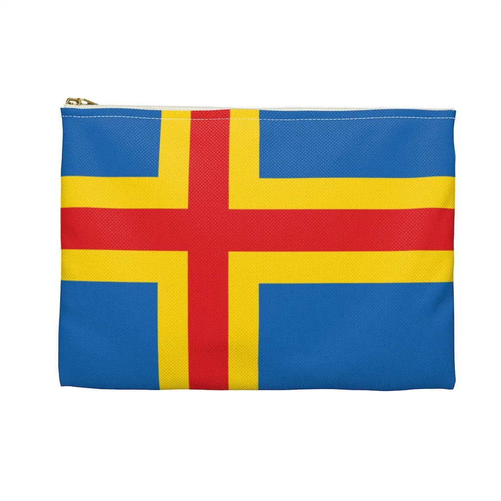 Åland Flag Accessory Pouch