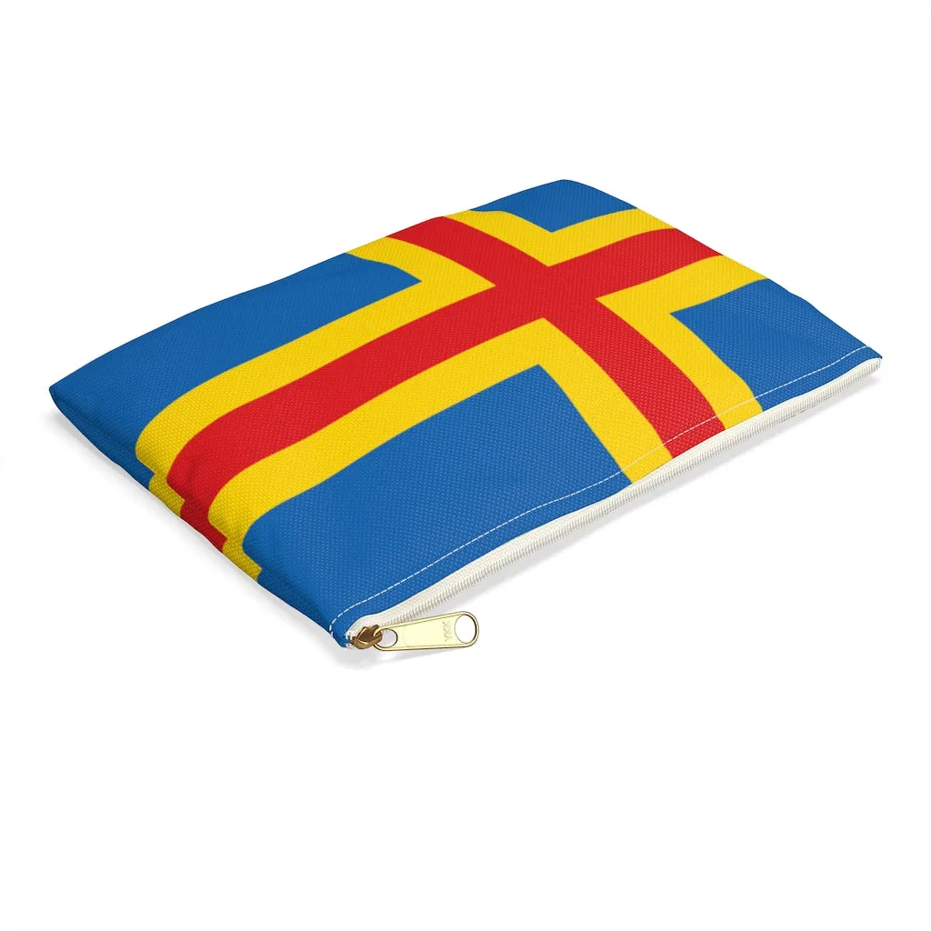 Åland Flag Accessory Pouch