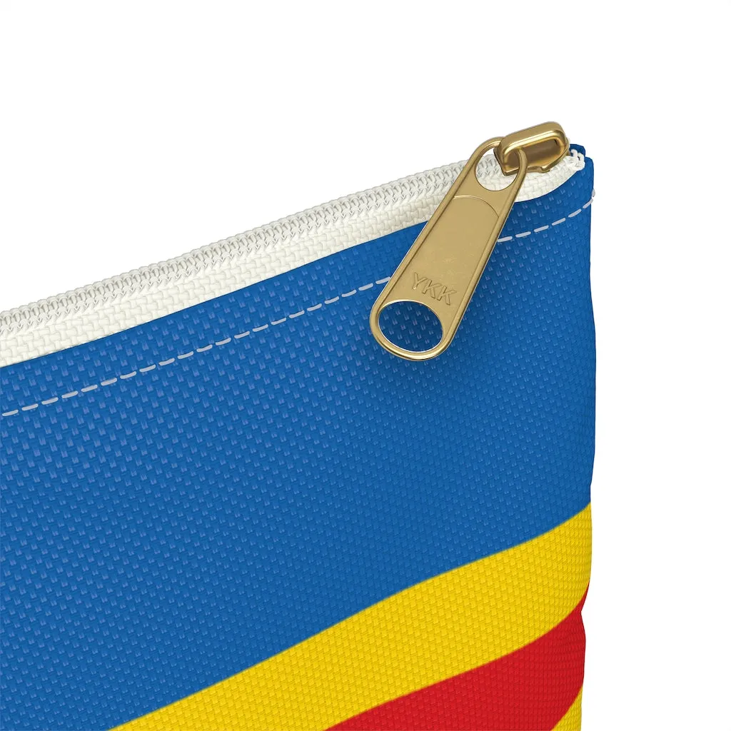 Åland Flag Accessory Pouch