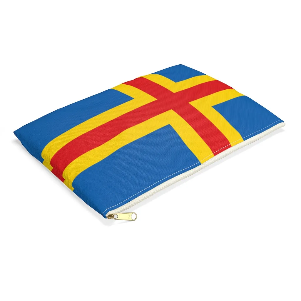 Åland Flag Accessory Pouch