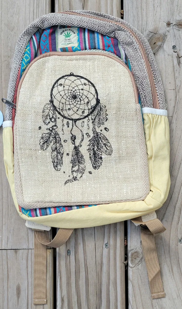Large Himalayan Hemp Backpack