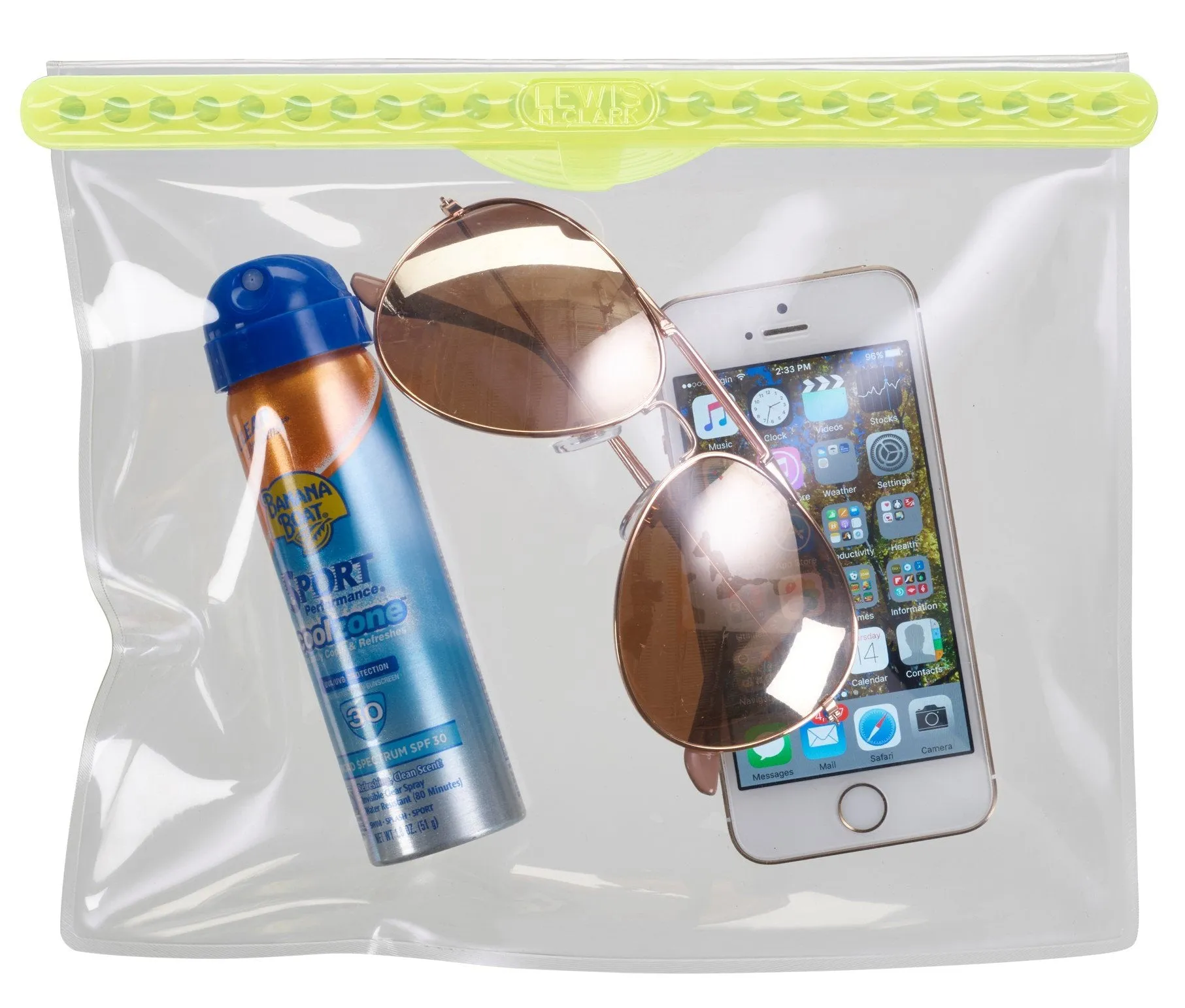 Lewis N. Clark WaterSeals Magnetic Waterproof Mini Tablet Pouch