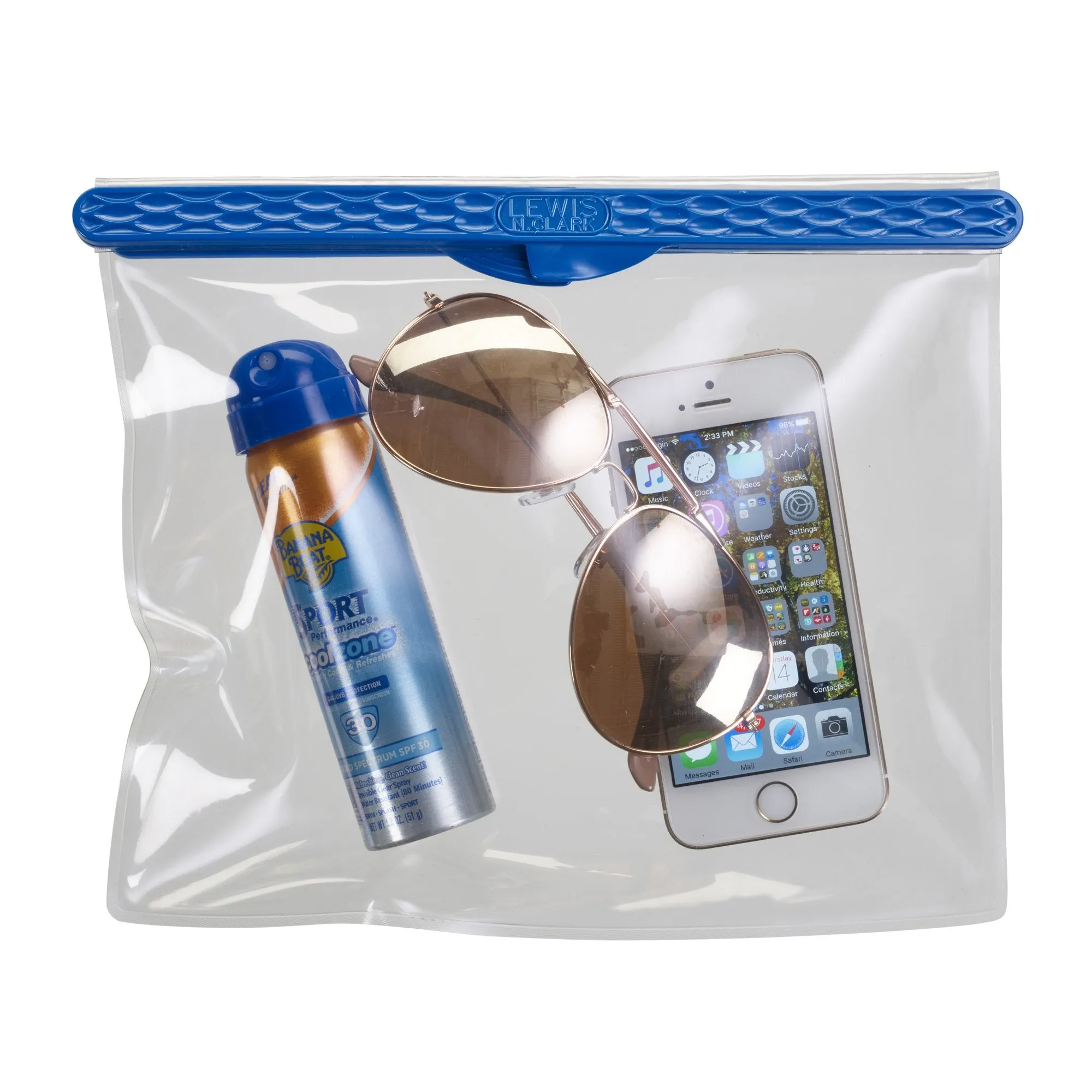 Lewis N. Clark WaterSeals Magnetic Waterproof Mini Tablet Pouch