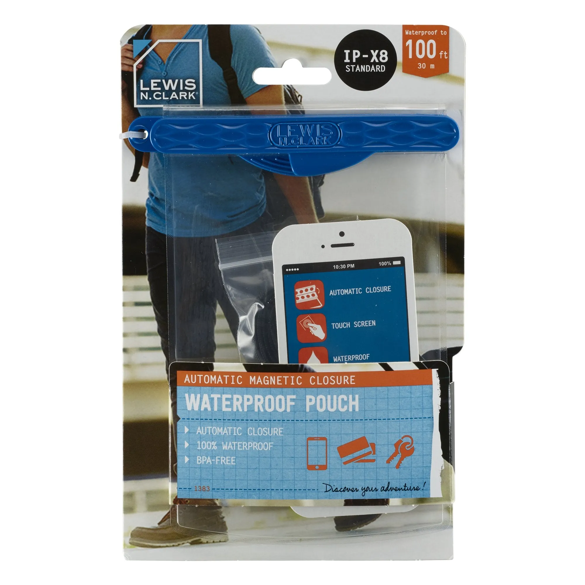 Lewis N. Clark WaterSeals Magnetic Waterproof Phone Pouch
