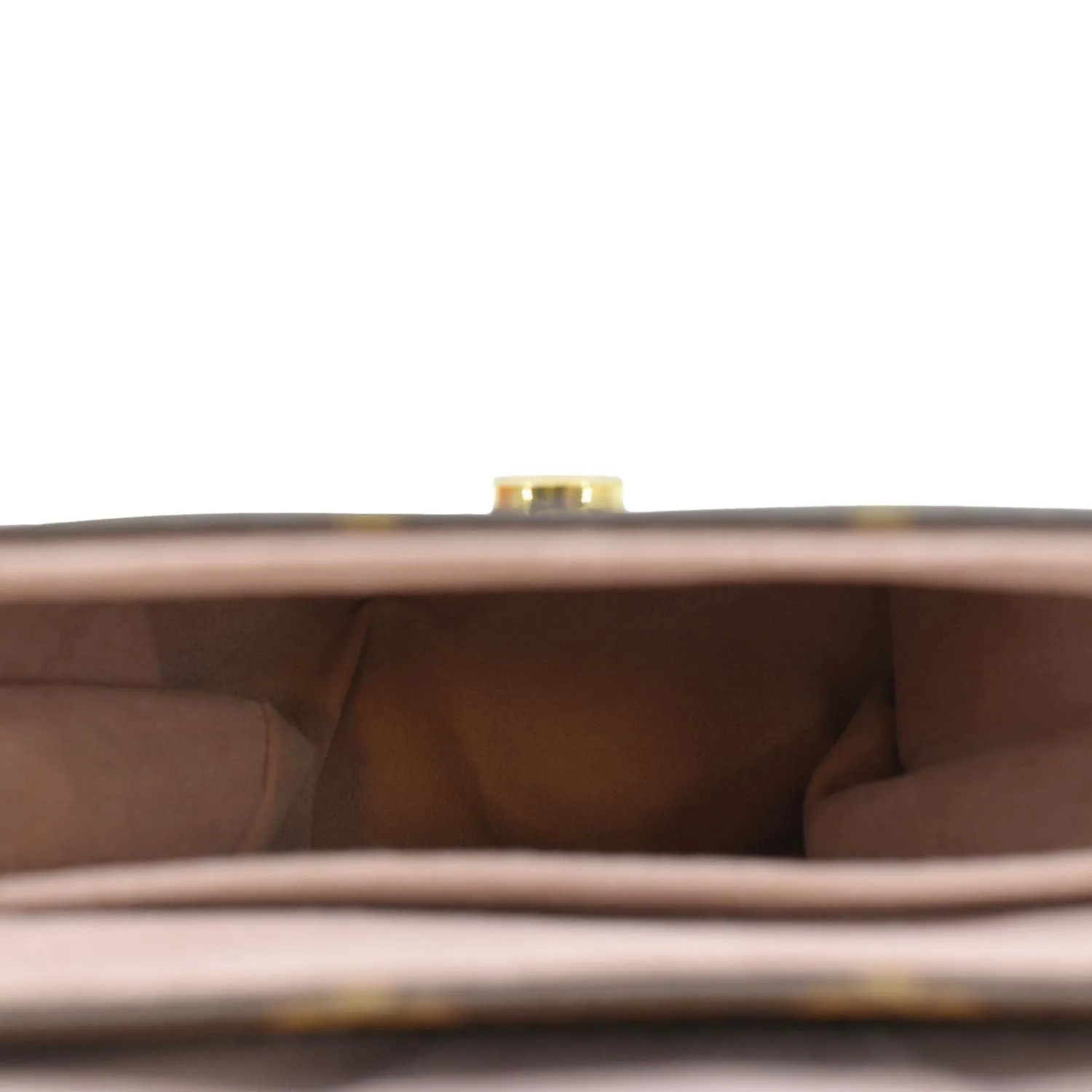 LOUIS VUITTON Locky BB Monogram Canvas Crossbody Bag Rose Poudré