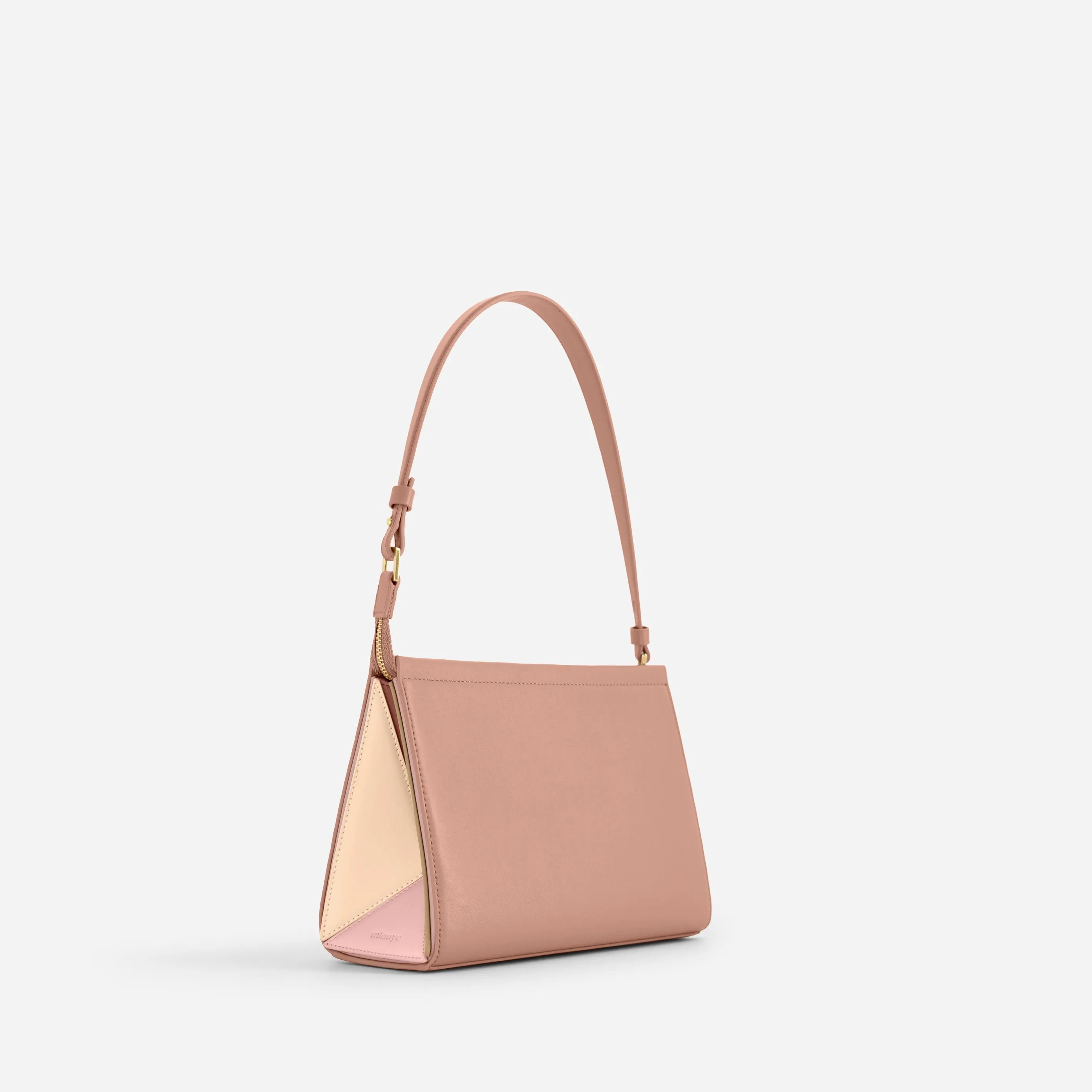 Medium Triangle Pouch - Terracotta